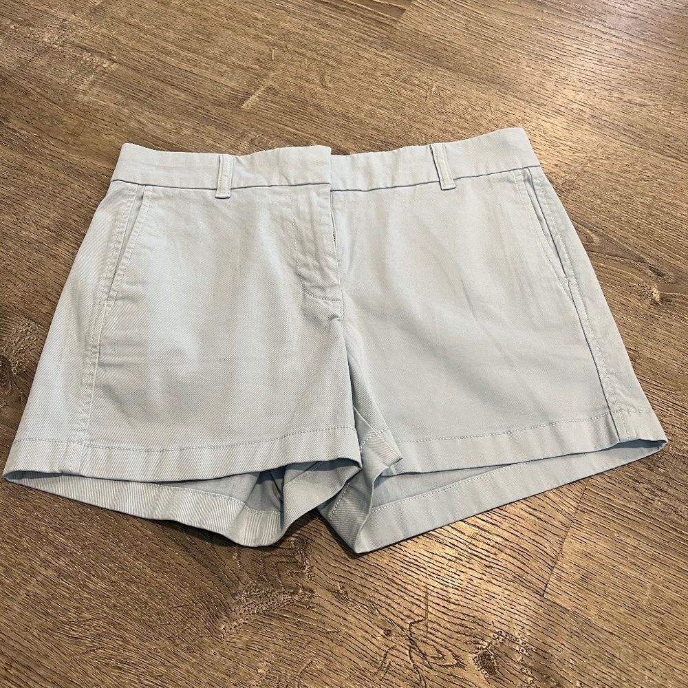 NWT JCrew light blue shorts size 6